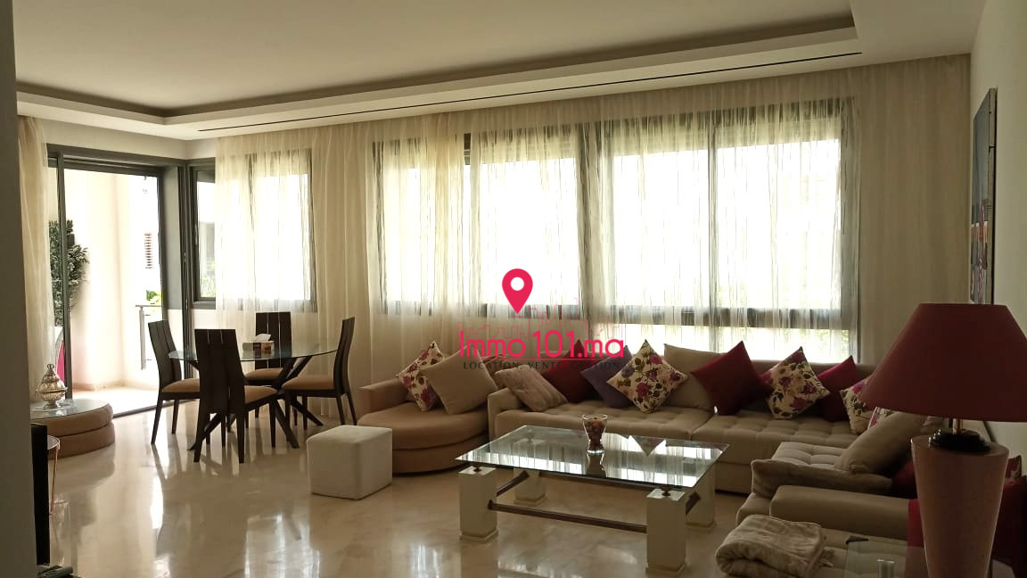Location appartement vide à l’Orangeraie Souissi AYLAV2405